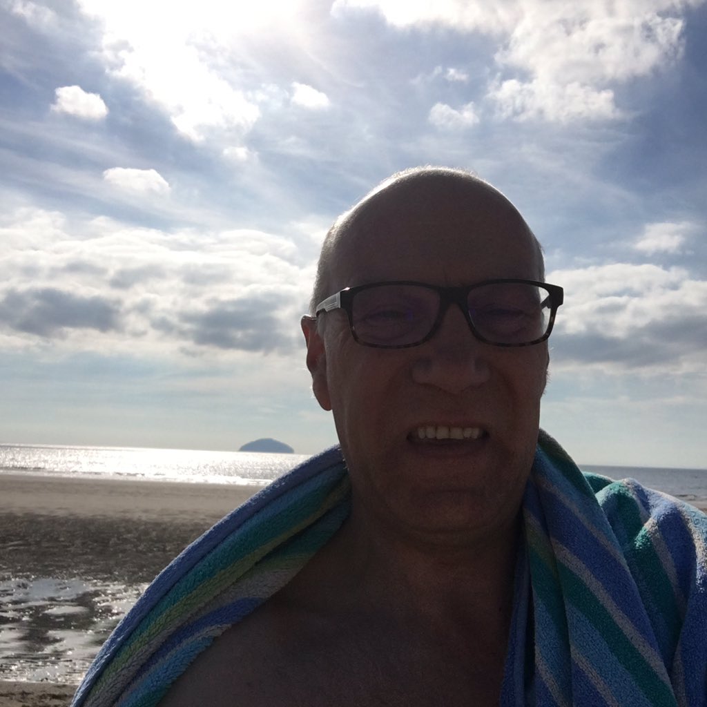 Summer has arrived: turnberry; ailsa craig; swimming with the fishes
