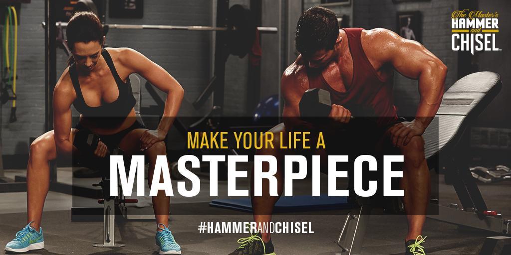 Thehammerchisel's tweet image. All you need is a Hammer, a Chisel, drive &amp;amp; determination! Get after it, Masters! #HammerandChisel #MondayMotivation