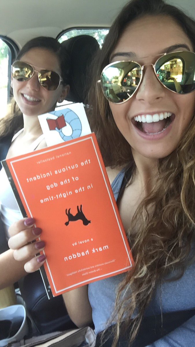 ally_derose's tweet photo. Car selfies for #AHSReading #DontReadAndDrive https://t.co/qAh2dwneLG