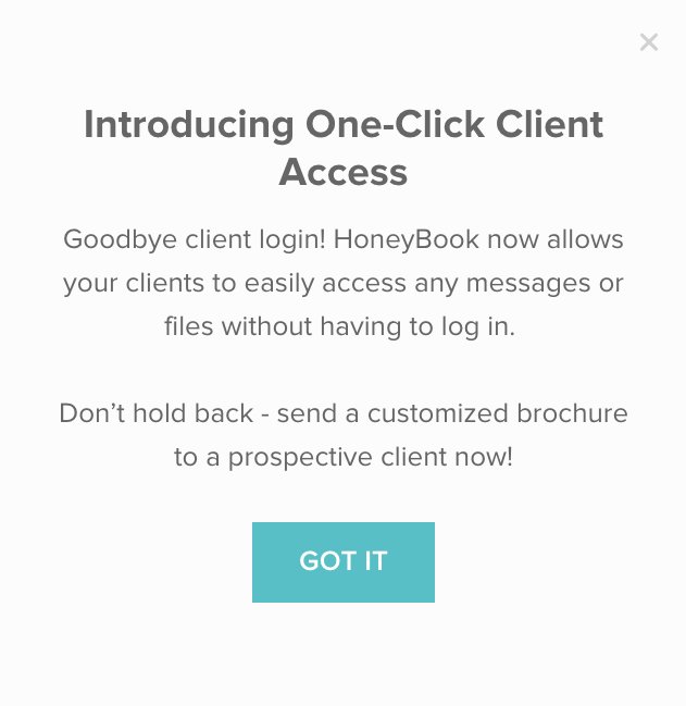 Oh my gosh! <a href="/honeybook/">HoneyBook</a> this update is everything!