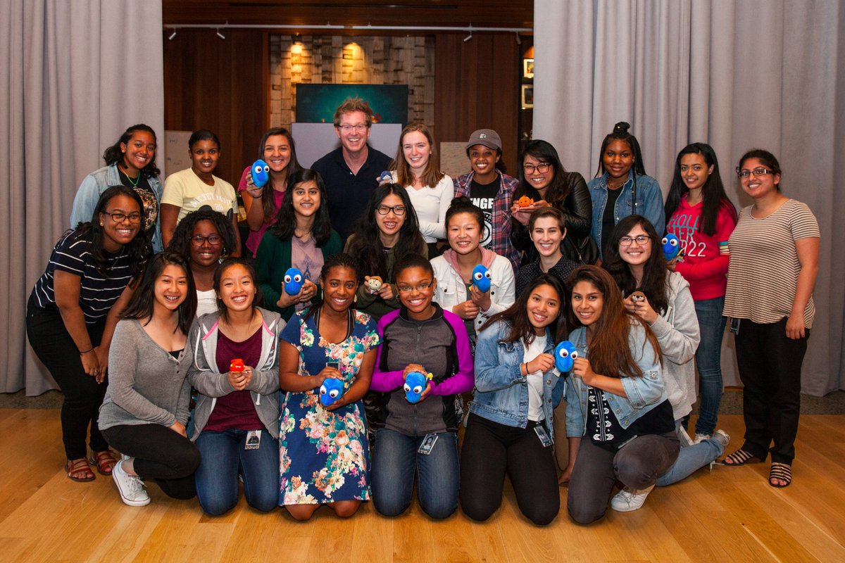 EDTECH_LLC's tweet image. GirlsWhoCode: RT erinmcgarry: DisneyPixar skills meet gills 🐠🐟 Congrats to our GirlsWhoCode grads! #JustKeepCoding