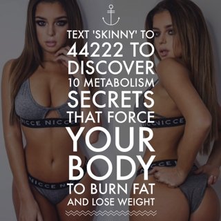 Health_Nut01's tweet photo. Text skinny to 44222 for 10 fat burning &amp; weight loss secrets;) #weightloss #fitness #diets https://t.co/vYiSrScfRM