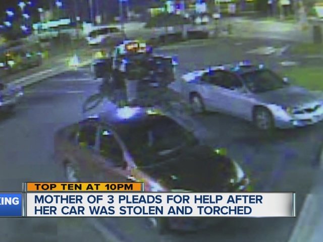 MaxWhiteWXYZ's tweet image. Surveillance video shows two men using a tow truck to steal woman's car. wxyz.com/news/region/de…