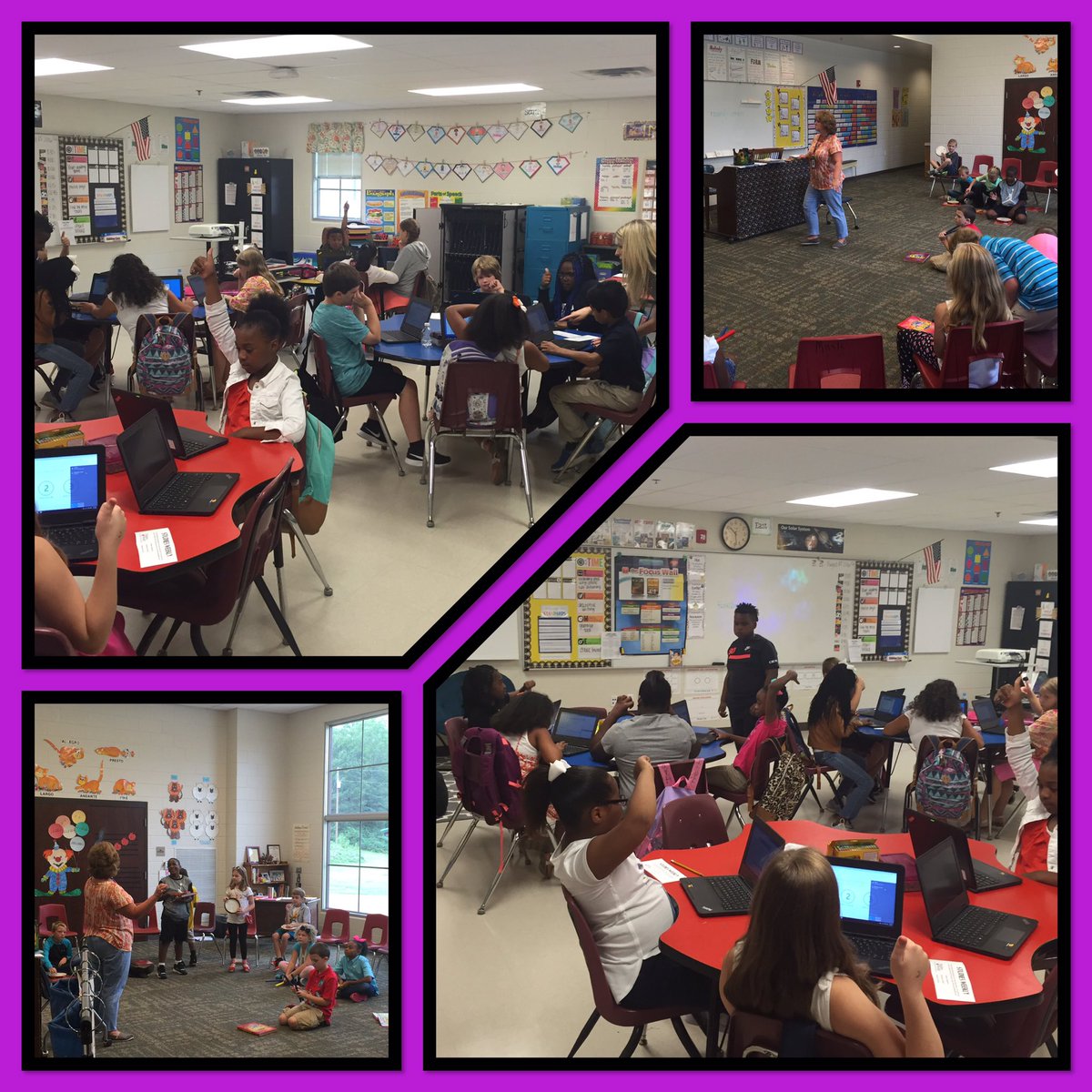Just another EXTRAordinary day in Mustang City! #F5 #21stCenturyClassrooms #BCEStrong #Music #Technology