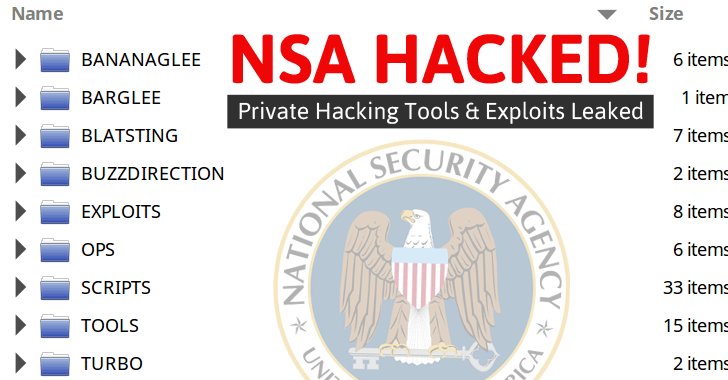 TheHackersNews's tweet photo. #NSA's Hacking Group Hacked! Bunch of Private #Hacking Tools Leaked Online
 https://t.co/5zSNNUsZjT #security https://t.co/8trX12nr6S
