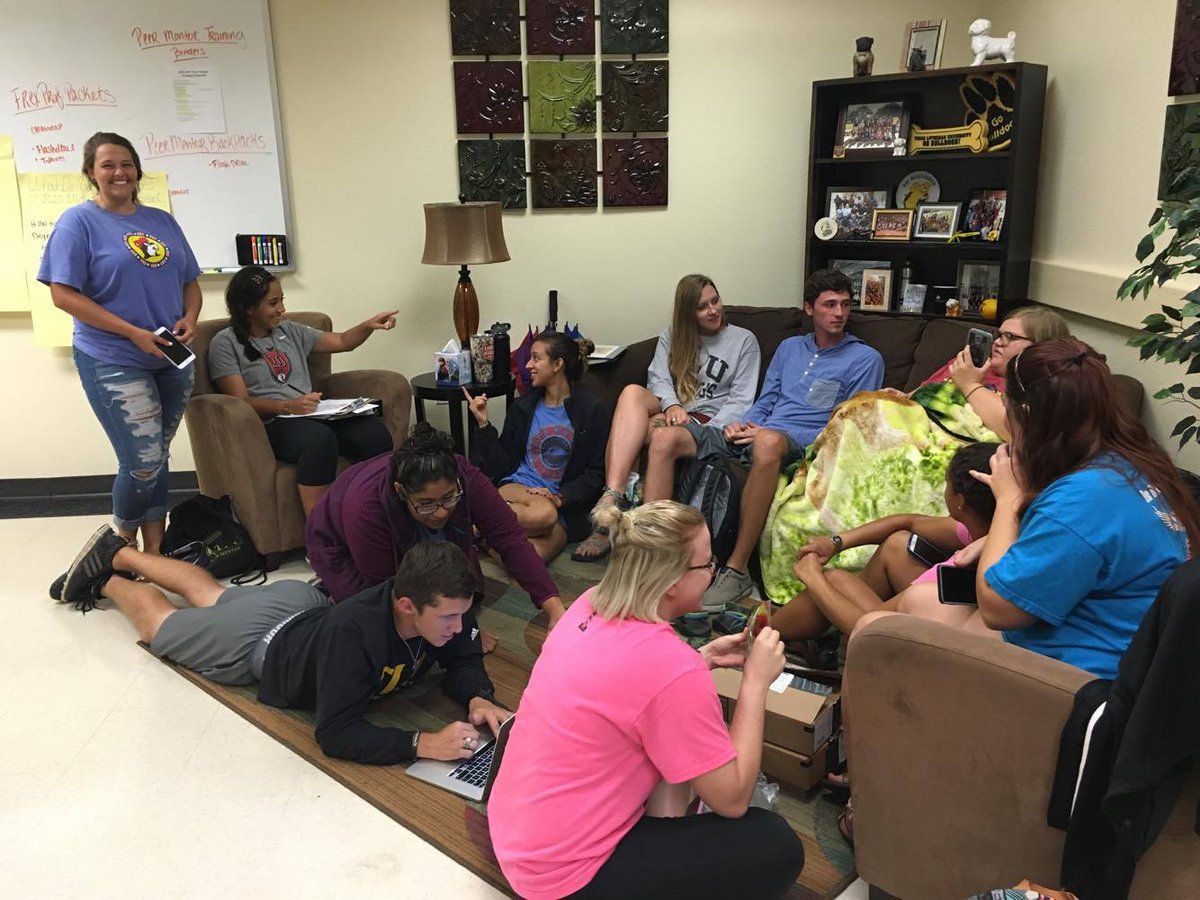 tluorientation's tweet photo. #TLU20 YOUR Peer Mentors are BACK! Are you ready for FRIDAY! https://t.co/n6ciS0JkER