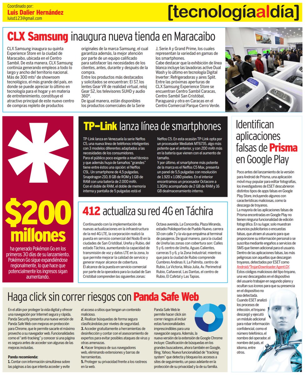 dlrnoticias's tweet photo. #tech @clx_samsung @solmartorres @ESETLA @maryangelcanga @RenatoDeGouveia @meruqca @tplinkve @Adricbs @LiCarvajal https://t.co/ZpJEFDNiDe