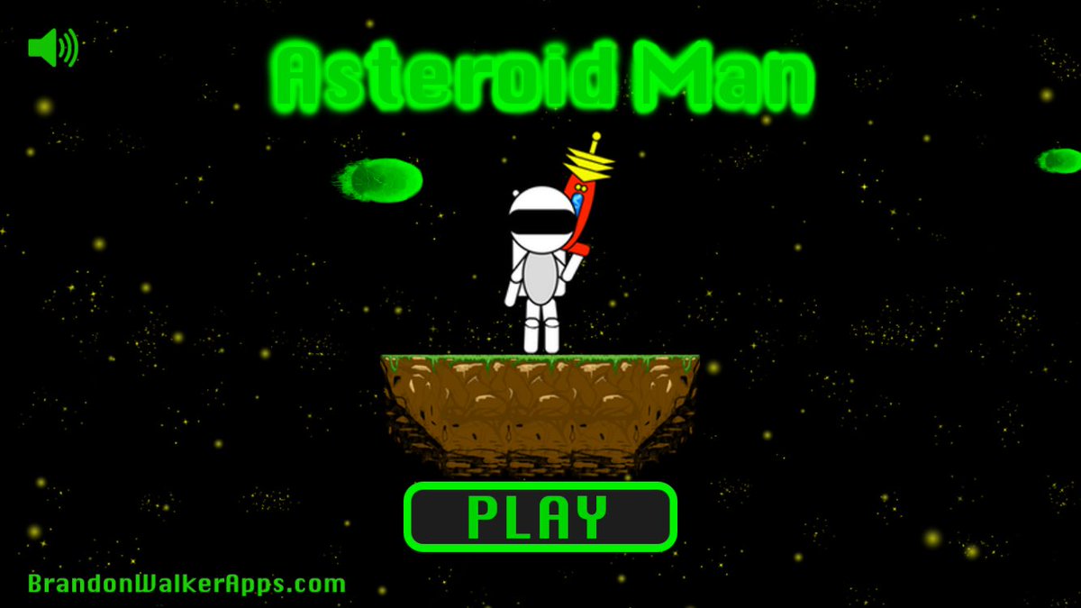 BrandonW_Apps's tweet image. Download my awesome new game, Asteroid Man! It's on the App and Google Play Store