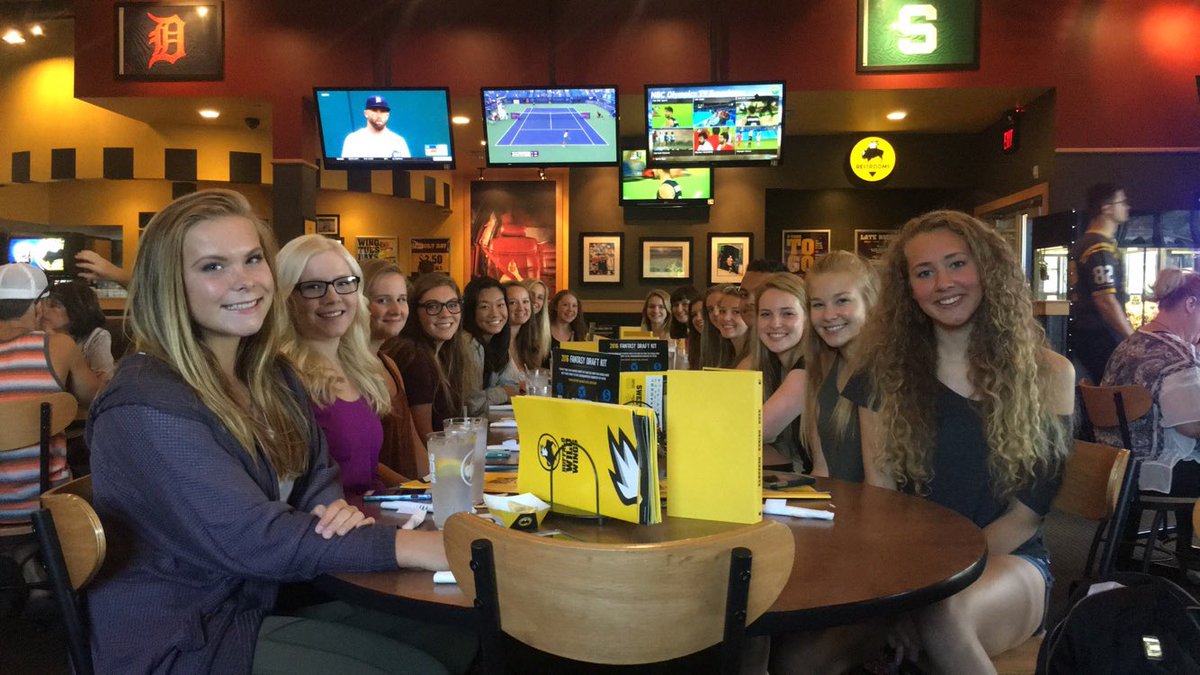 First team dinner of the season!