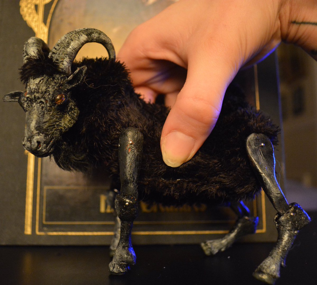 puppet_devils's tweet image. "I will guide thy hand" Sorry @BlackPhillip you're a #puppet, my hand guides THEE 
@TheWitchMovie #blackphillip
