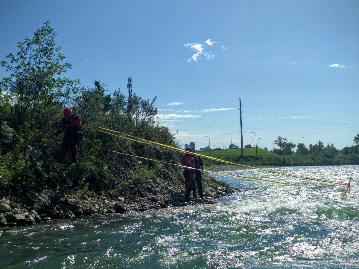 City of Calgary on Twitter "River Rafters beware of Bow River hazard