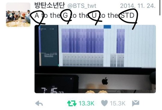 bunnyjungkookk's tweet photo. Min yoongi é o mestre dos mistérios, ele vem planejando essa MEGA AFRONTA desde 2014. #AgustD https://t.co/jmu6xxWlNy