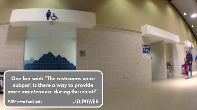 What do you think about stadium restrooms? 

Our #JDPowerFanStudy drops tomorrow!