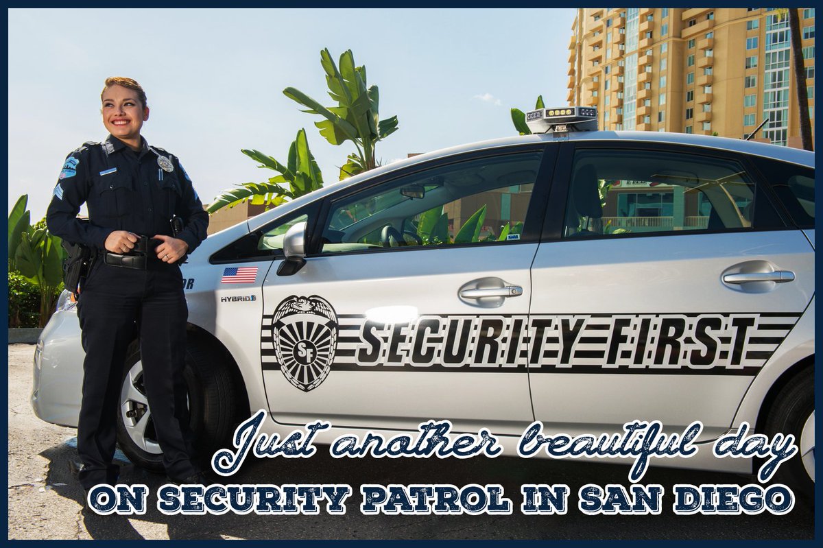securityfirstSD's tweet image. Great day to be in San Diego!
#security #securitypatrol #securityguard #sandiego #elcajon #securityservices