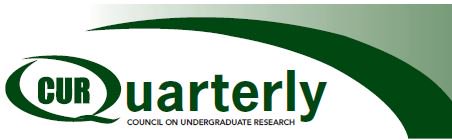DON'T FORGET! Submission dline 4 CUR Quarterly's #UndergradResearch Highlights is Sept 1: bit.ly/2aJU1Zw