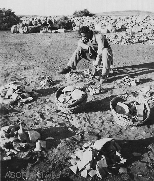 ASOResearch's tweet photo. #realisticindianajones Indiana Jones and the Mountains of Pottery to Sort - Nelson Glueck at Beth Zur https://t.co/LIla5AbTtI