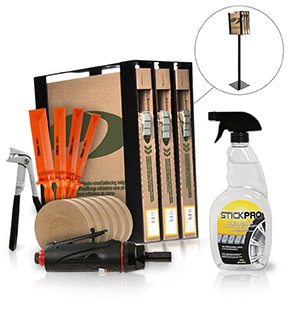 Make your choice amongst the 3 new adhesive wheel weight kits today #Plombco #wheelwieght #stickpro