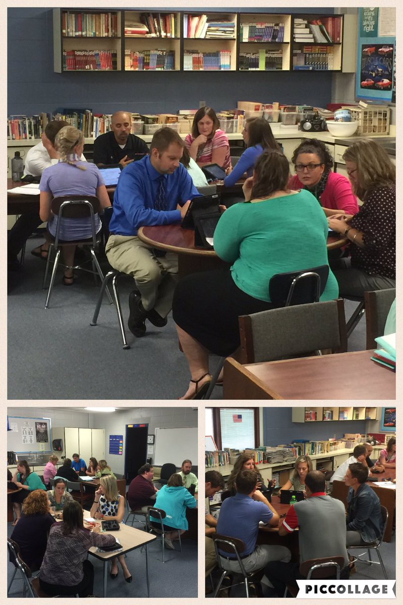 NMMSChargers's tweet photo. Northridge teachers collaborating on Guiding Beliefs @McKinleyDianne 
#MontgomeryPBIS
#NMCSCTrueNorth https://t.co/U0GGMQSqVG