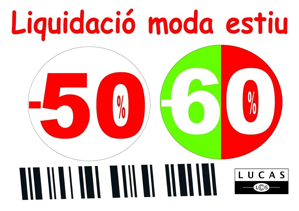lcsbenissa's tweet photo. Liquidació moda Estiu, ara tot al 50% i 60% de descompte +info https://t.co/MDZLQQHCj1 https://t.co/1XvQ22t99H