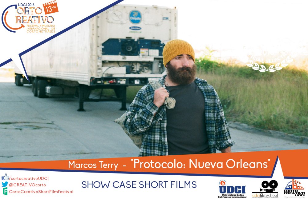CREATIVOcorto's tweet photo. #Showcase in #Cortocreativo #CCUDCI2016
"Protocol: New Orleans” - Mark Terry
From: United States https://t.co/dsiMDFFLue