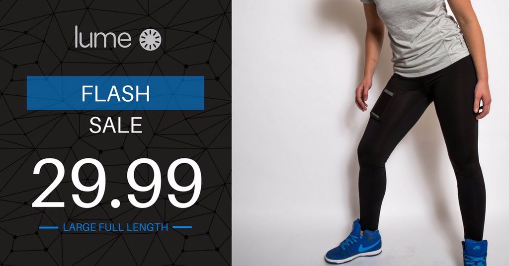 FLASH SALE: Lume Smart Leggings (Large) - $29.99
**ONLY 6 AVAILABLE**

bit.ly/Large-Sale
