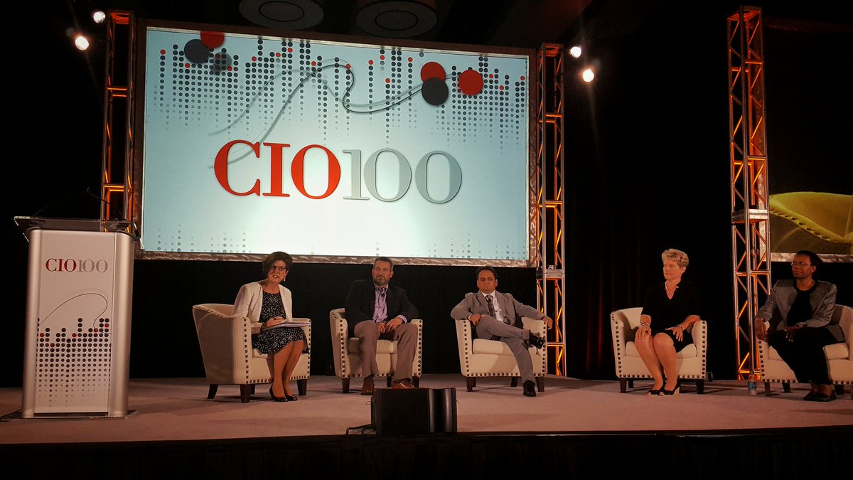 ShaneSnider1's tweet photo. Great panel discussion @CIOevents #CIO100 #innovation https://t.co/BPTsP64ZyL