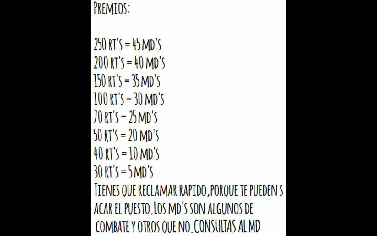Fandeflorvigna1's tweet photo. Quiero los md's que @IdolsCombate #MiniConcursoIC ππ
ME AYUDAN CON UN RT!ππππππ https://t.co/4mm3ThgPjP