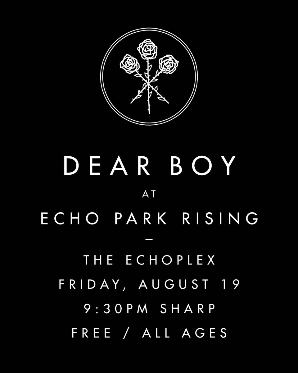 See you there 🌹🌹🌹