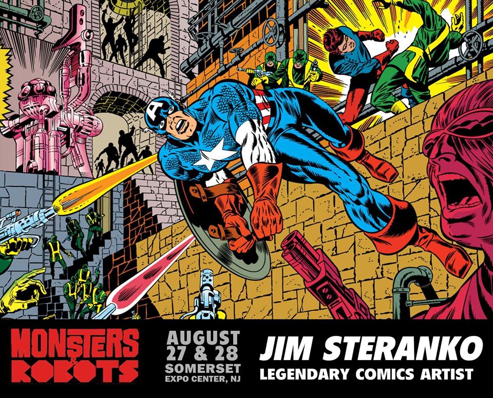 monsters_robots's tweet photo. The Legendary Jim Steranko @iamsteranko Aug27 &amp; 28, Somerset NJ #Rutgers New Brunswick https://t.co/hf2rUsXfkQ