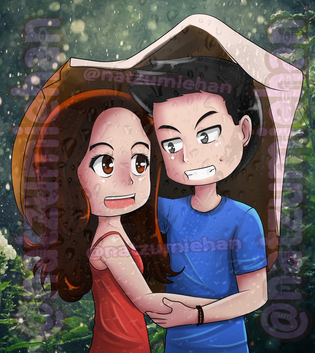 natzumiehan's tweet photo. Thy fate is the common fate of all; Into each life some rain must fall. 

MAICHARD FAN ARTS
#ALDUB13thMonthsary https://t.co/v2vOHOV2wl