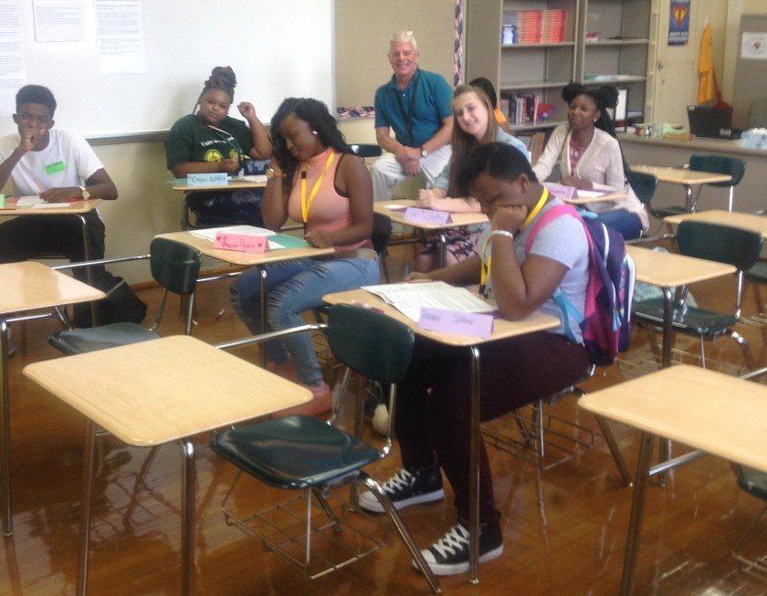 RichlandOne's tweet image. CA Johnson HS students are eager to start a new school year. Welcome back @RichlandOne
