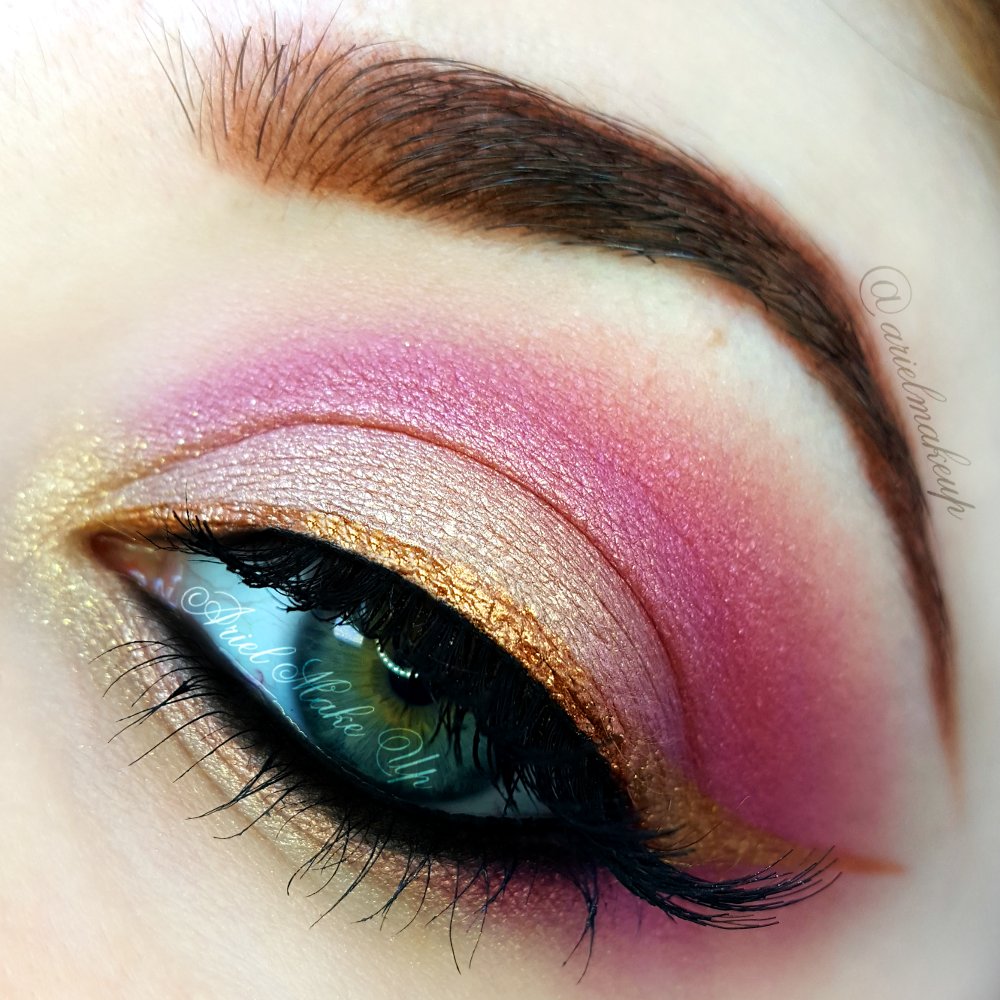 ArielMakeUp's tweet photo. #SpectrumBombShell inspired #makeup β₯π Because the new colour way is just too gorgeous! π So dainty and glamorous ππ https://t.co/XknZpuea3a