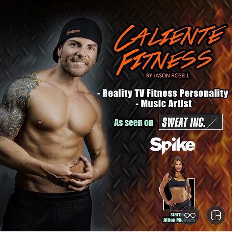 jasonroselllive's tweet image. Subscribe on 📲CalienteFitness.net  to watch how I became one of Americas top finalist on the show #SweatINC 🤗🔥