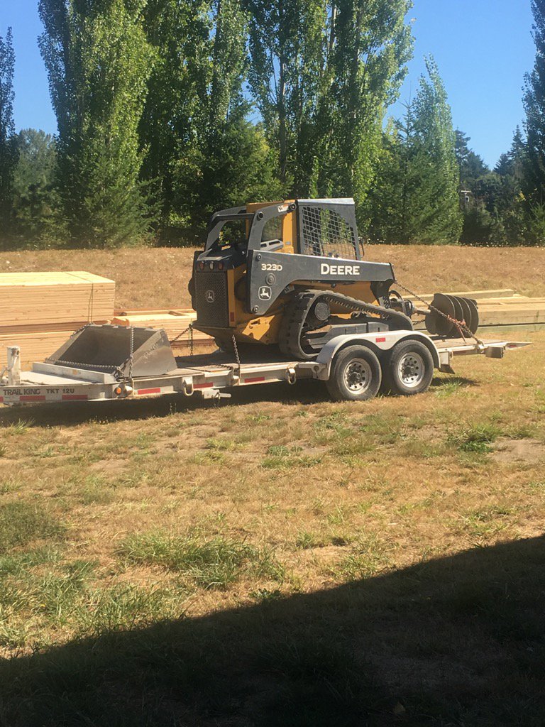 Pole building going up for drying purposes #metricton