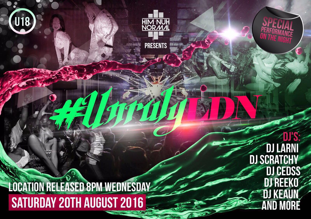 _joycexo's tweet photo. #himnuhnormal are doing it again 

#UnrulyLDN place to be baby🎉👯 https://t.co/Viqz3bEF1D