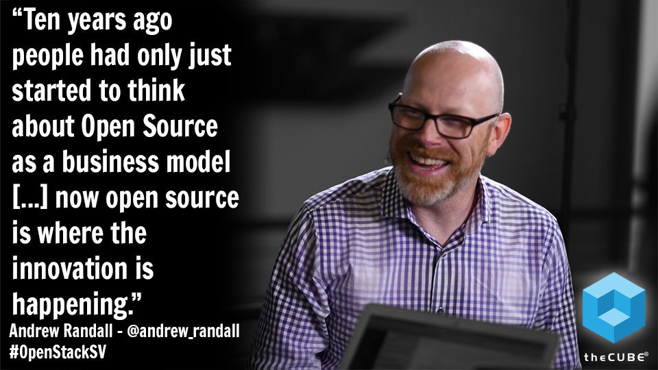 theCUBE's tweet image. Check out @andrew_randall from @tigeraio at #OpenStack 2016 on #theCUBE siliconangle.tv/openstack-days…
