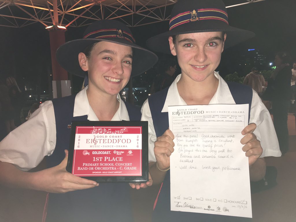 antonyzambolt's tweet photo. Junior Concert Band won their section of the GC Eisteddfod! @musicsthildas @StHildasQld #talentedmusicians https://t.co/BI6X44g5CS