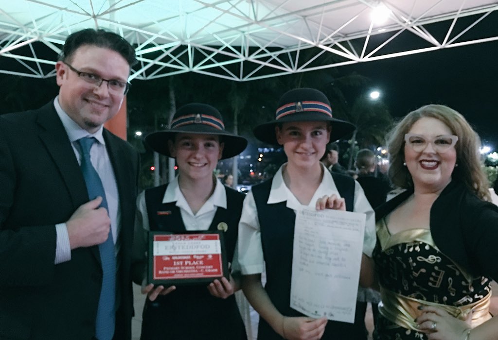 antonyzambolt's tweet photo. Junior Concert Band won their section of the GC Eisteddfod! @musicsthildas @StHildasQld #talentedmusicians https://t.co/BI6X44g5CS