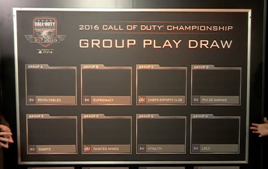 charlieINTEL's tweet image. Teams from Pod D have been placed into Groups! #CODChamps youtu.be/eV6QxhANwLQ