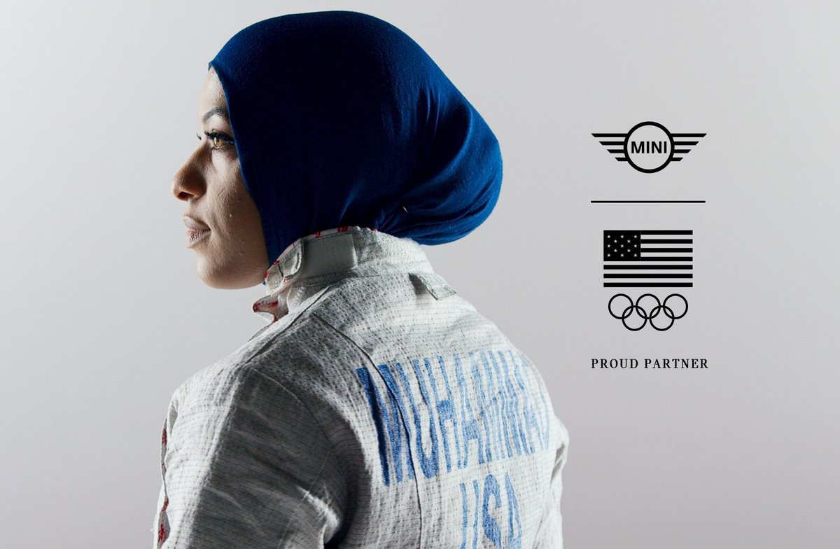 Congrats to U.S. Olympian <a href="/IbtihajMuhammad/">Ibtihaj Muhammad</a> for winning bronze and defying labels. #DefyLabels #TeamUSA