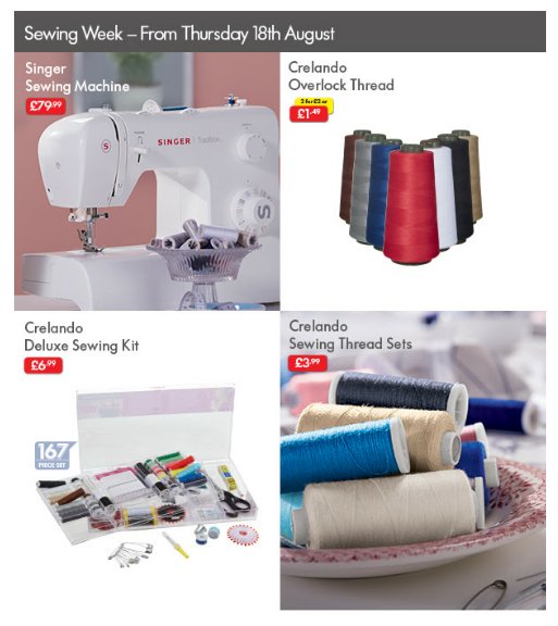 nowtrythisblog's tweet photo. Thurs is #sewingday @LidlUK ! My @singersewinguk machine was from them. No need to #splashcash to start #sewing...! https://t.co/fLjy4AyIDB