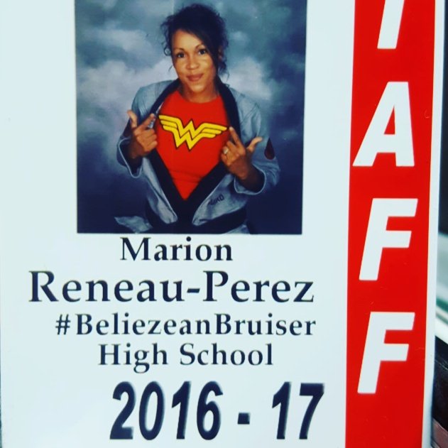 BelizeanBruiser's tweet photo. Picture Day! #wonderwoman #xguardbrand @XGuardBrand #blackbelt #jiujitsu #aztec 😆😆😆 https://t.co/lFsN7hUE8J