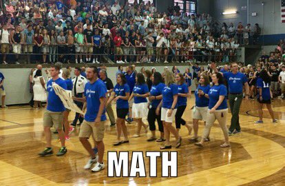 CHS_Indians's tweet photo. Teacher parade and new teacher introductions! #firstdayassembly #WelcomeBack https://t.co/SIViL5cx7l