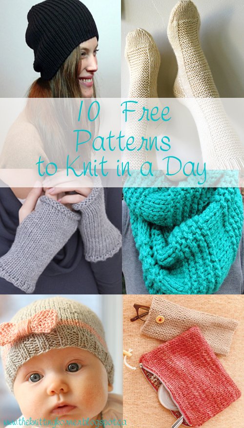CraftyMomma73's tweet photo. 10 Free Patterns you can Knit in a day. #FREE #knitting #quicktoknit https://t.co/n1M8m8mV5X https://t.co/34GNsfyADJ
