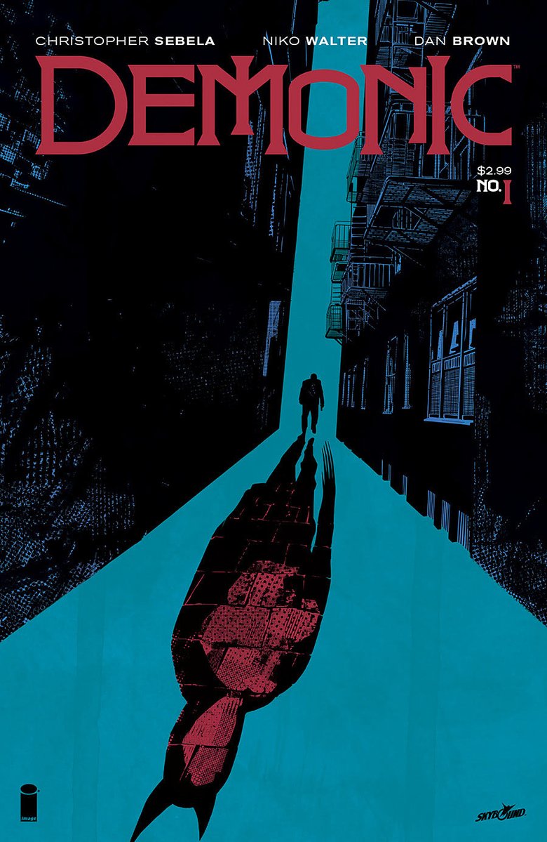 DEMONIC #1 by Niko Walter, <a href="/danbrowncomics/">Dan Brown</a> <a href="/salcipriano/">Sal Cipriano • ULTRAZILLA!</a> &amp; me. Brand new horror with lots of knives, blood and heart.