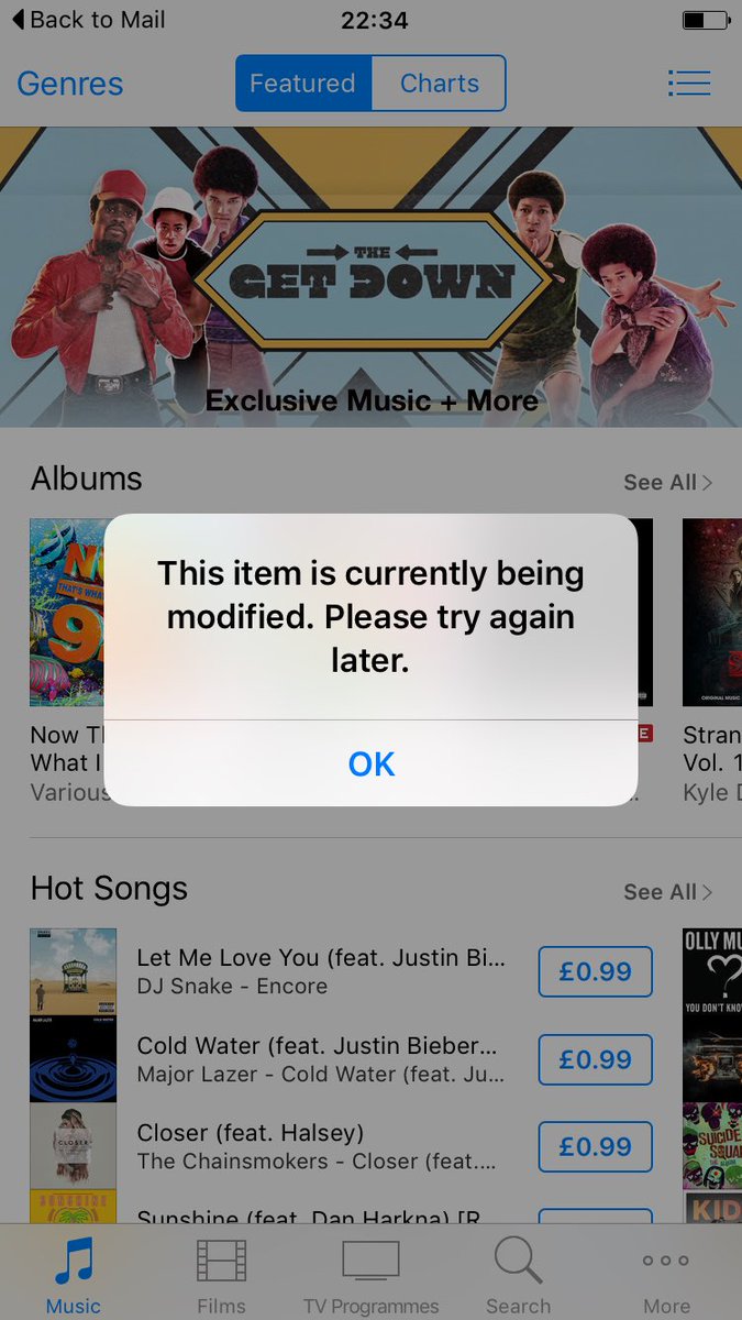 MicahStacey's tweet photo. @iTunes when Apple Snake you on your pre order and blame the provider! @PARTYOMO https://t.co/Kxxx71vhan