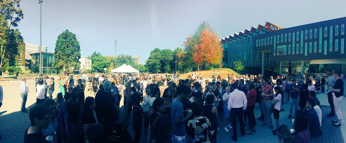 UBCprez sets community engagement tone in the first few hours of taking office with a coffee break. Great start