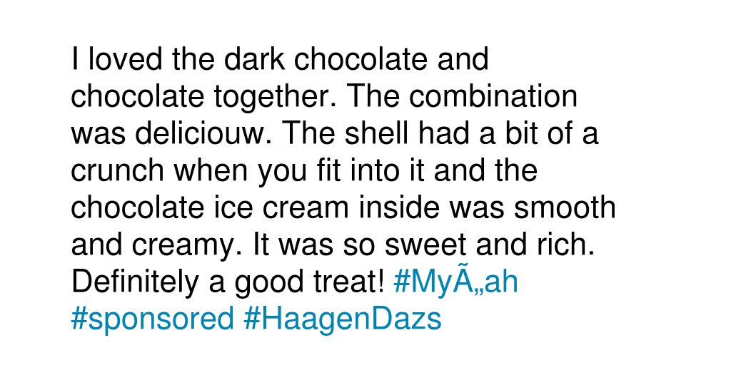 stud110184's tweet image. Share your favorite thing about the @HaagenDazs_US flavor you tried! #MyÄah #sponsored #HaagenDazs