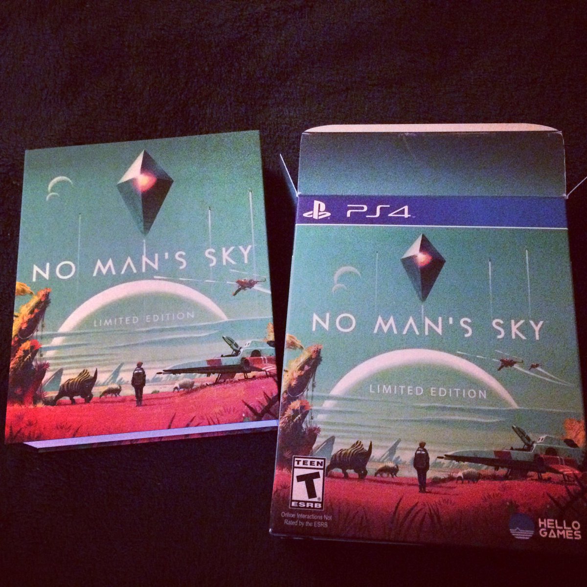 just_margarita's tweet photo. #nomanssky #ps4 #videogames #gamestop #preorderedit #limitededition https://t.co/Sp5VKr53vx
