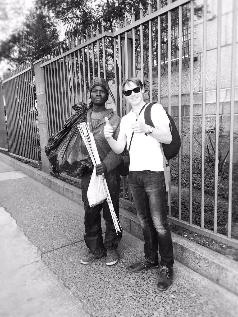 WisestProject's tweet image. Showing we care in #pretoriaCBD #wisestproject #MakeADifference